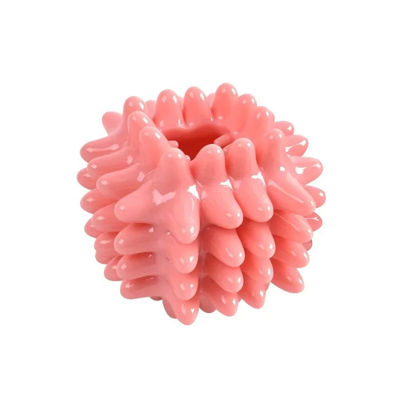 Rubber Treat Dispensing Chew Ball for Dogs and Cats